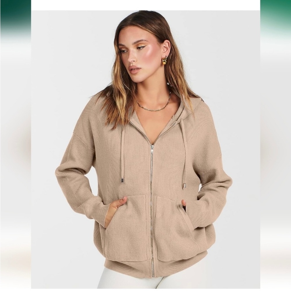 ANRABESS Zipper Jacket cardigan Size M 10/12